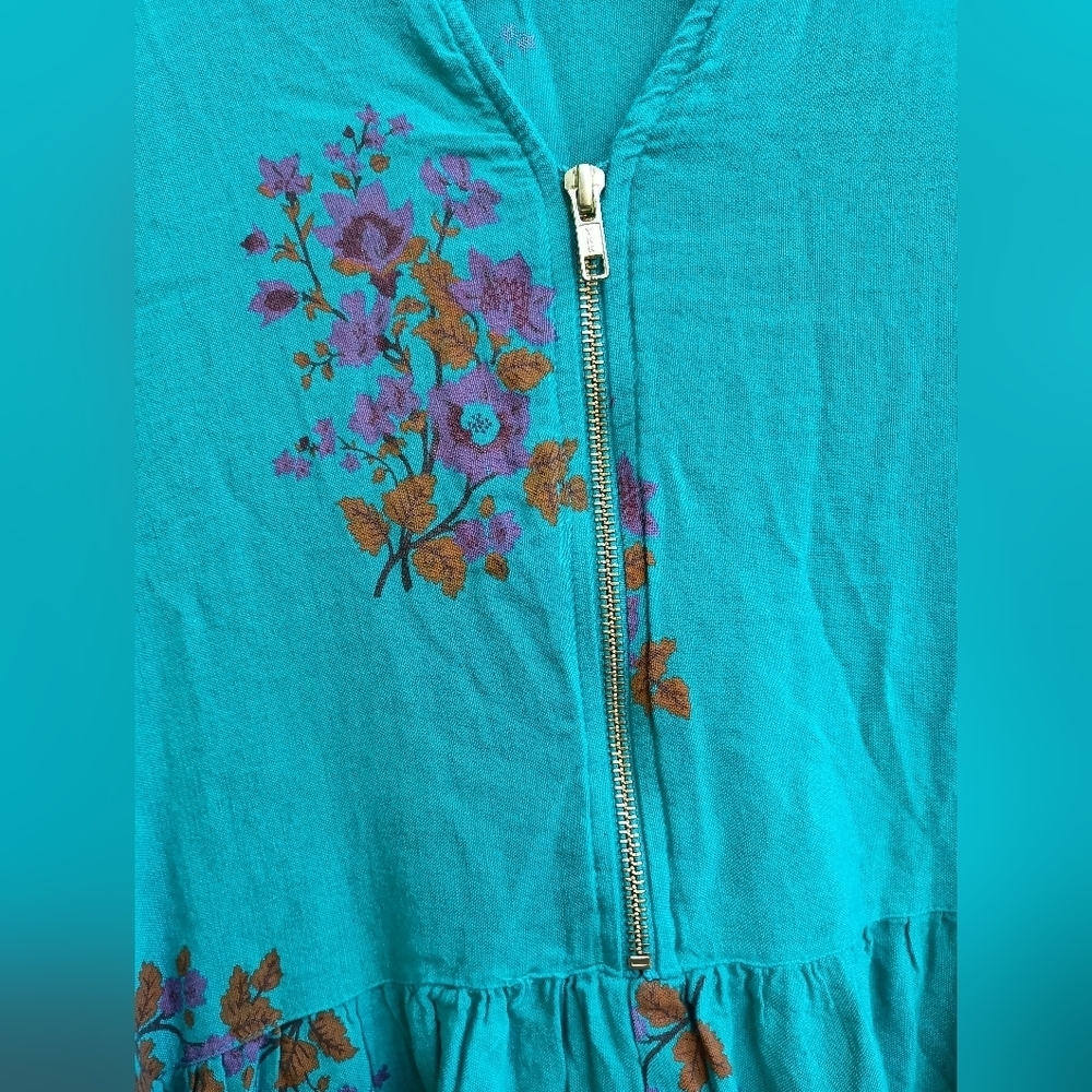 AVAASA MIX N' MATCH Floral Print Flared Kurta_XL - Picture 4 of 9